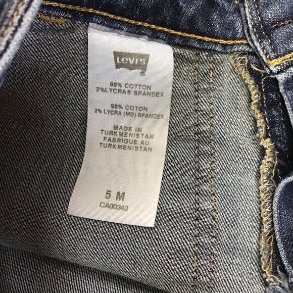 LEVI’S rare wide legs size 5M flare legs vintage - Picture 5 of 11